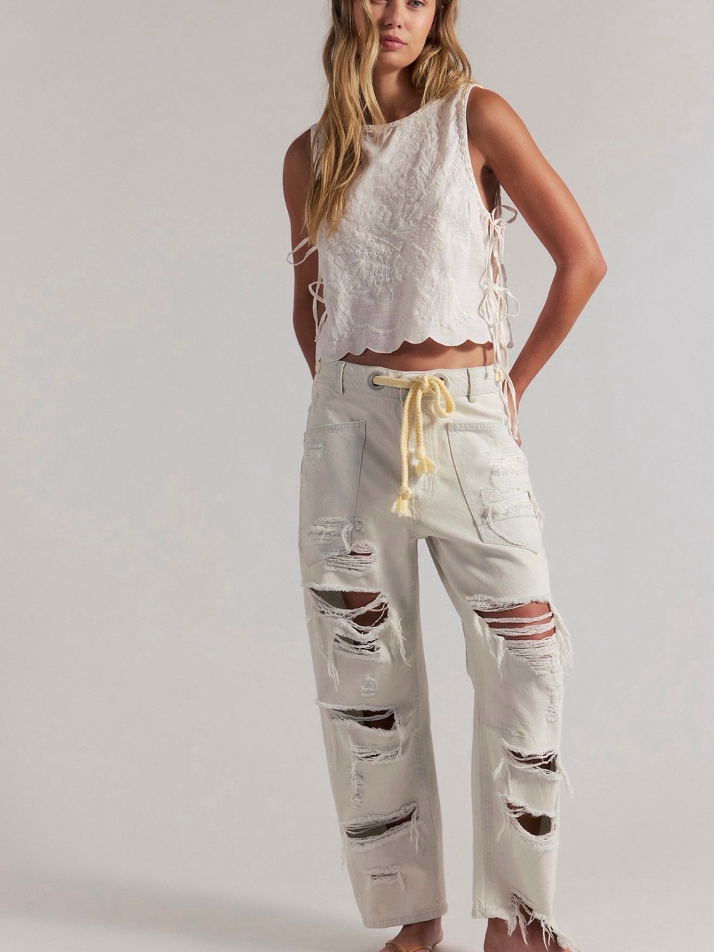 We The Free Moxie Pull On Barrel Jeans